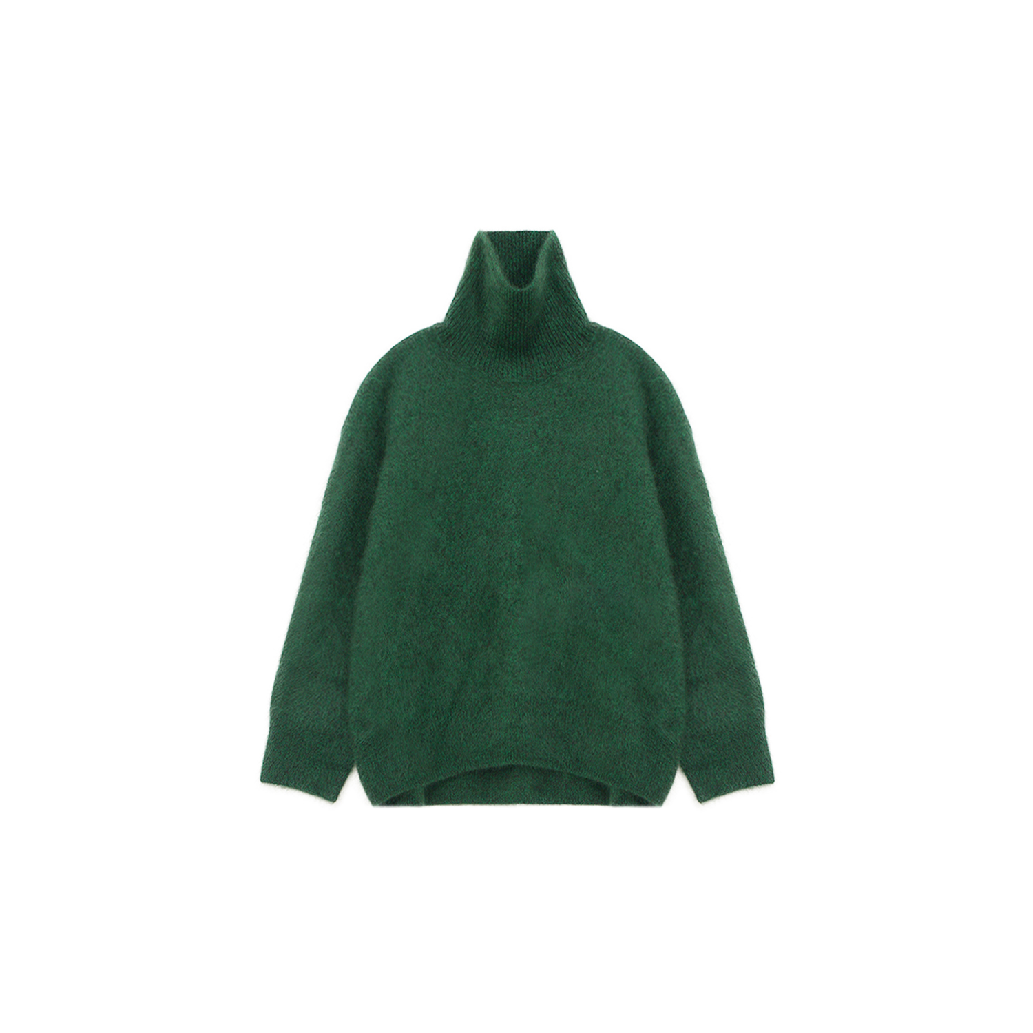 【钱老板推荐】100%山羊绒慵懒风休闲软糯高领长袖毛衣34Z111184