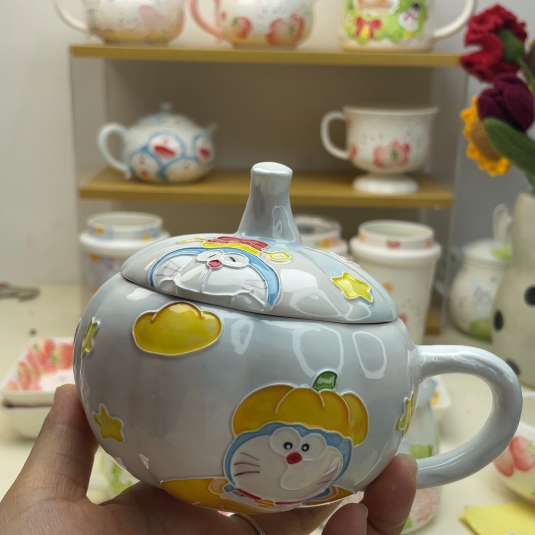 手绘手工制作陶瓷瑕疵33