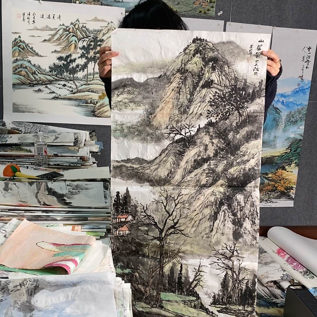 国画手写手绘国画作品31