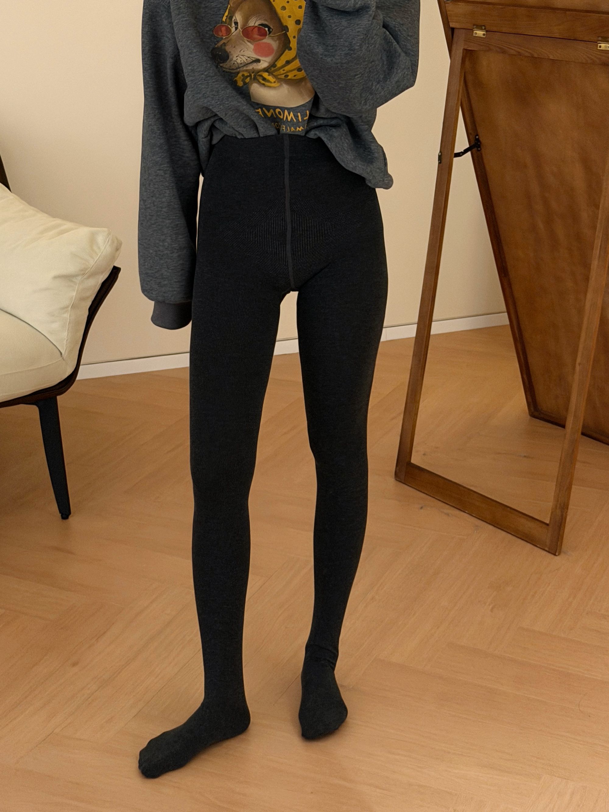 SUNCC自制 合心裤袜 秋冬气质显瘦压力不掉档大弹力保暖百搭裤袜