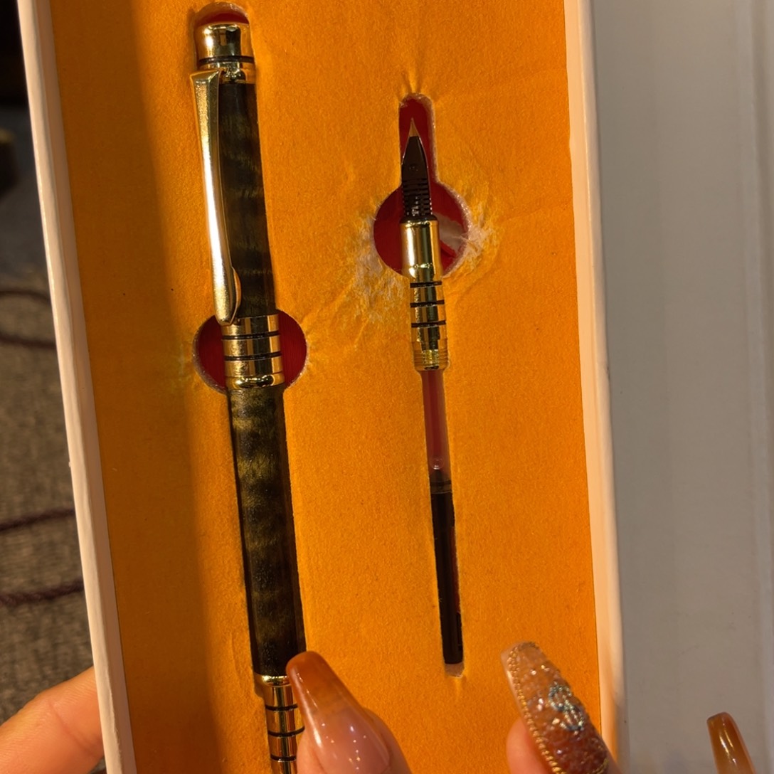 乌木类成套家具双用笔