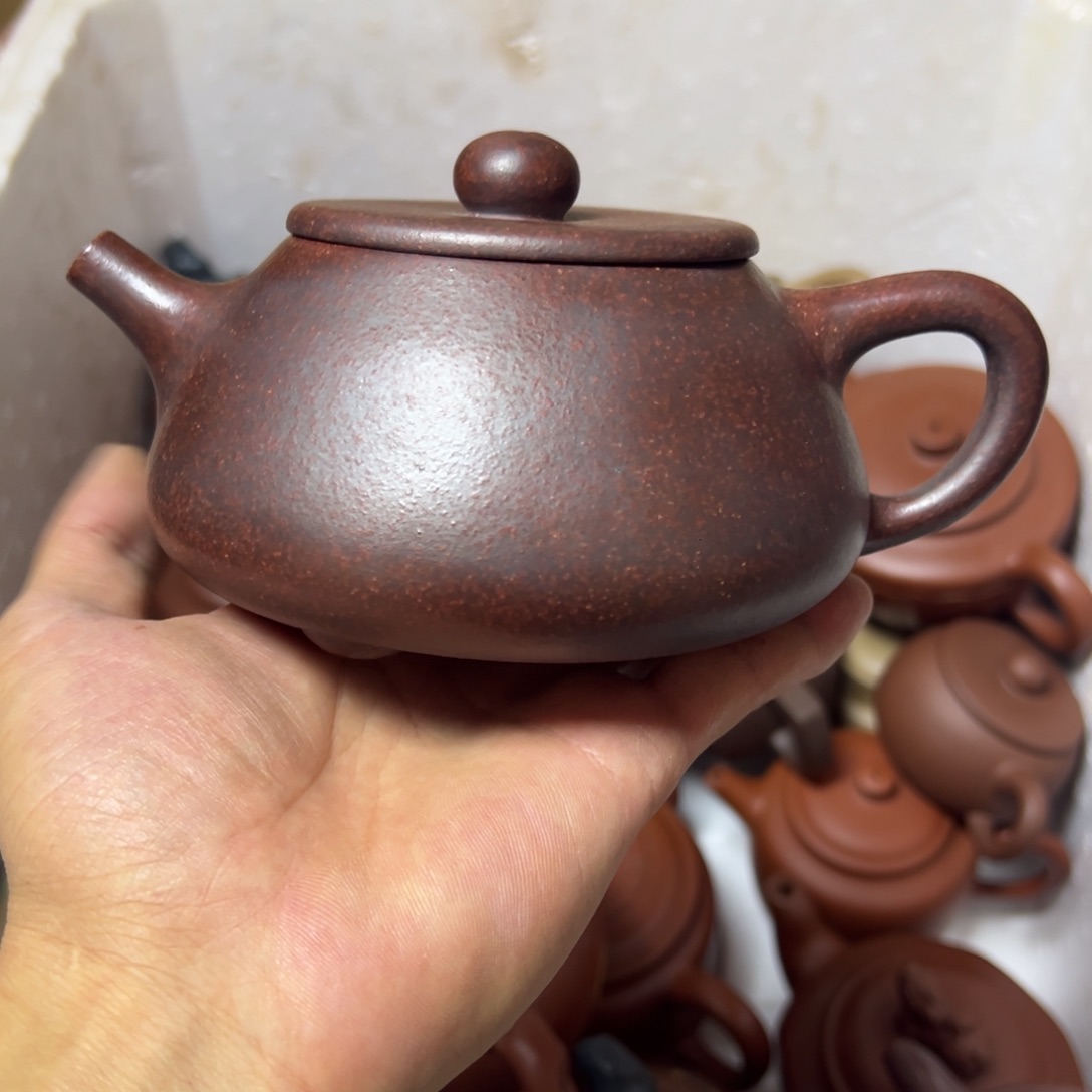 紫砂茶壶宜兴原矿紫砂壶500毫升容量