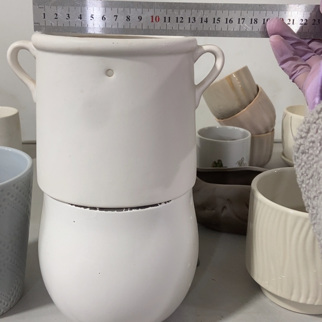 红陶高温陶瓷花盆