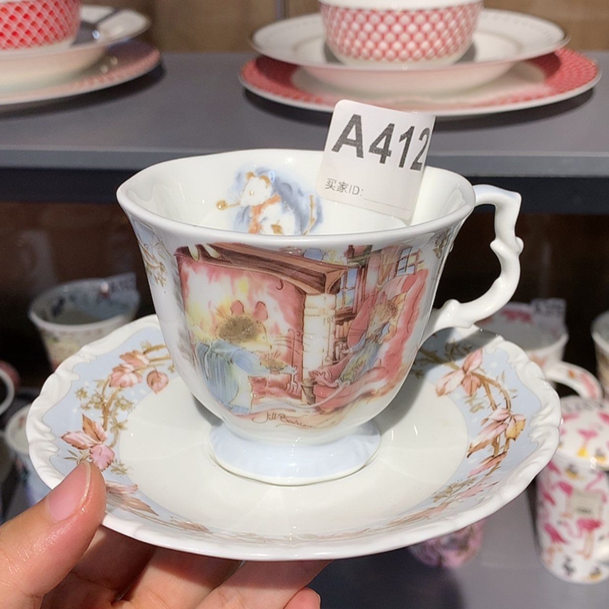 【闪购商品】瓷片杯碟