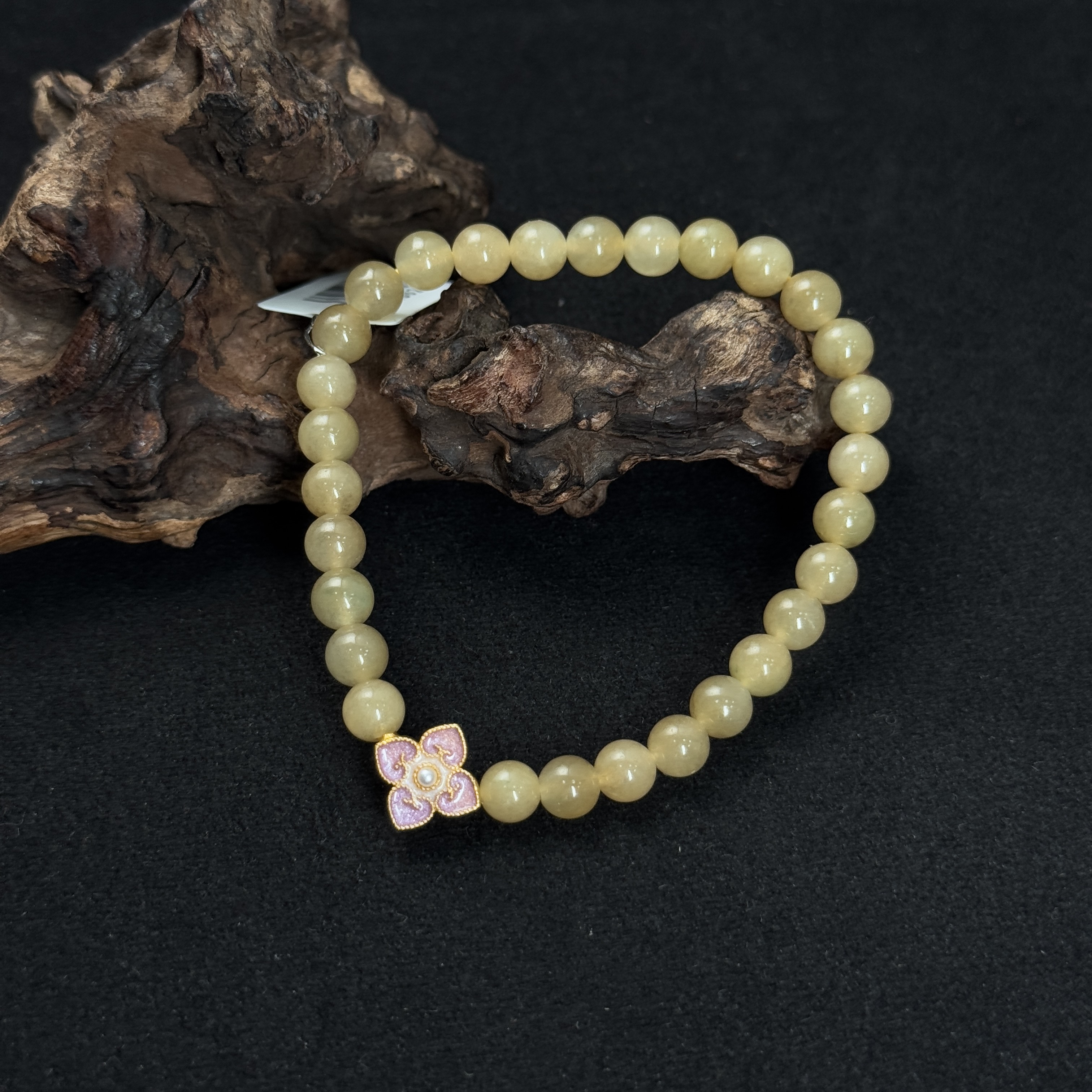 【诚翠拍品第一百零三期午】翡翠19手串DJX6025金