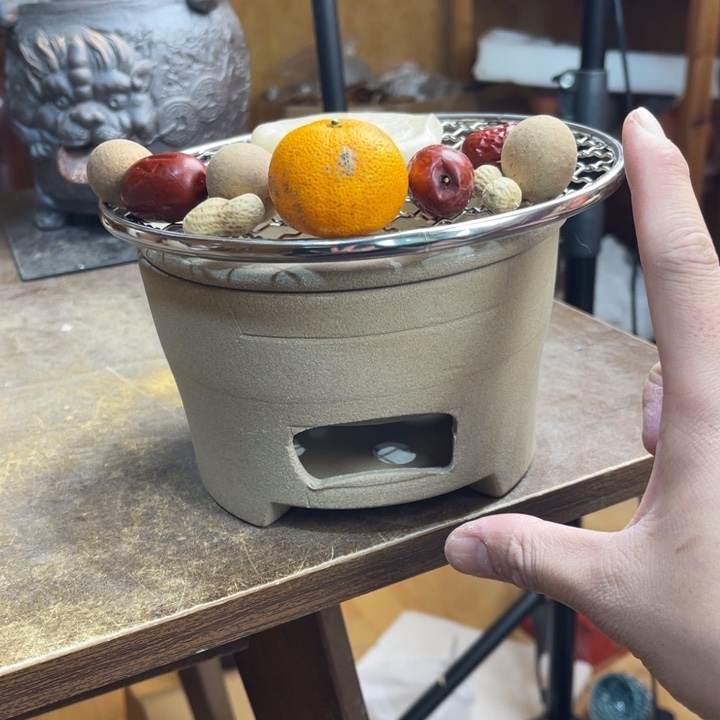 陶摆件然后你的名字就是那个吗