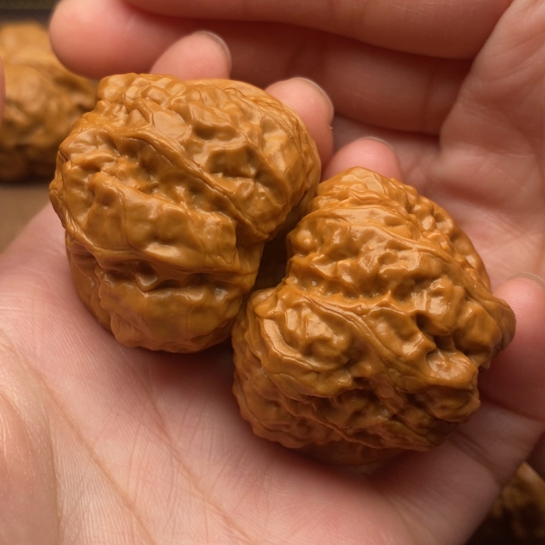 文玩核桃把件肚44边41左右大肚蛙