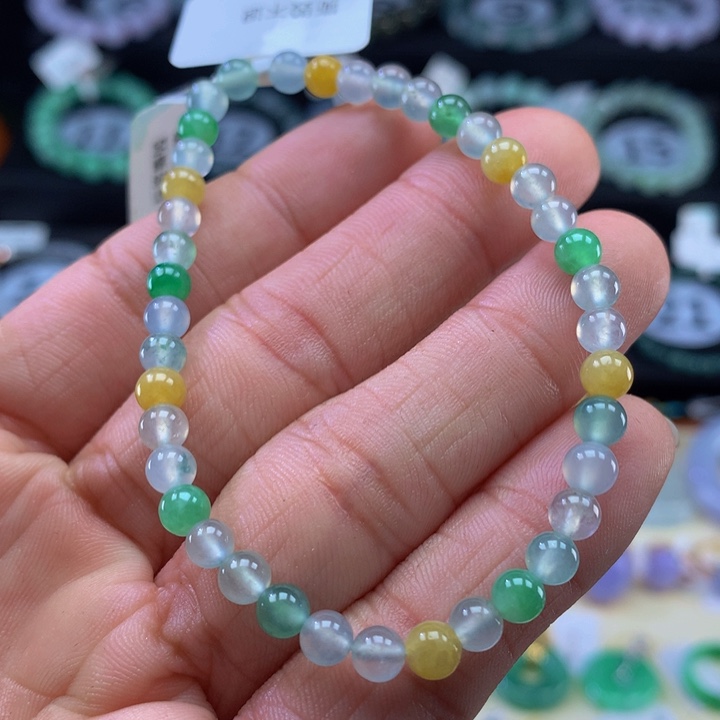 翡翠手链未镶嵌翡翠 4.8 