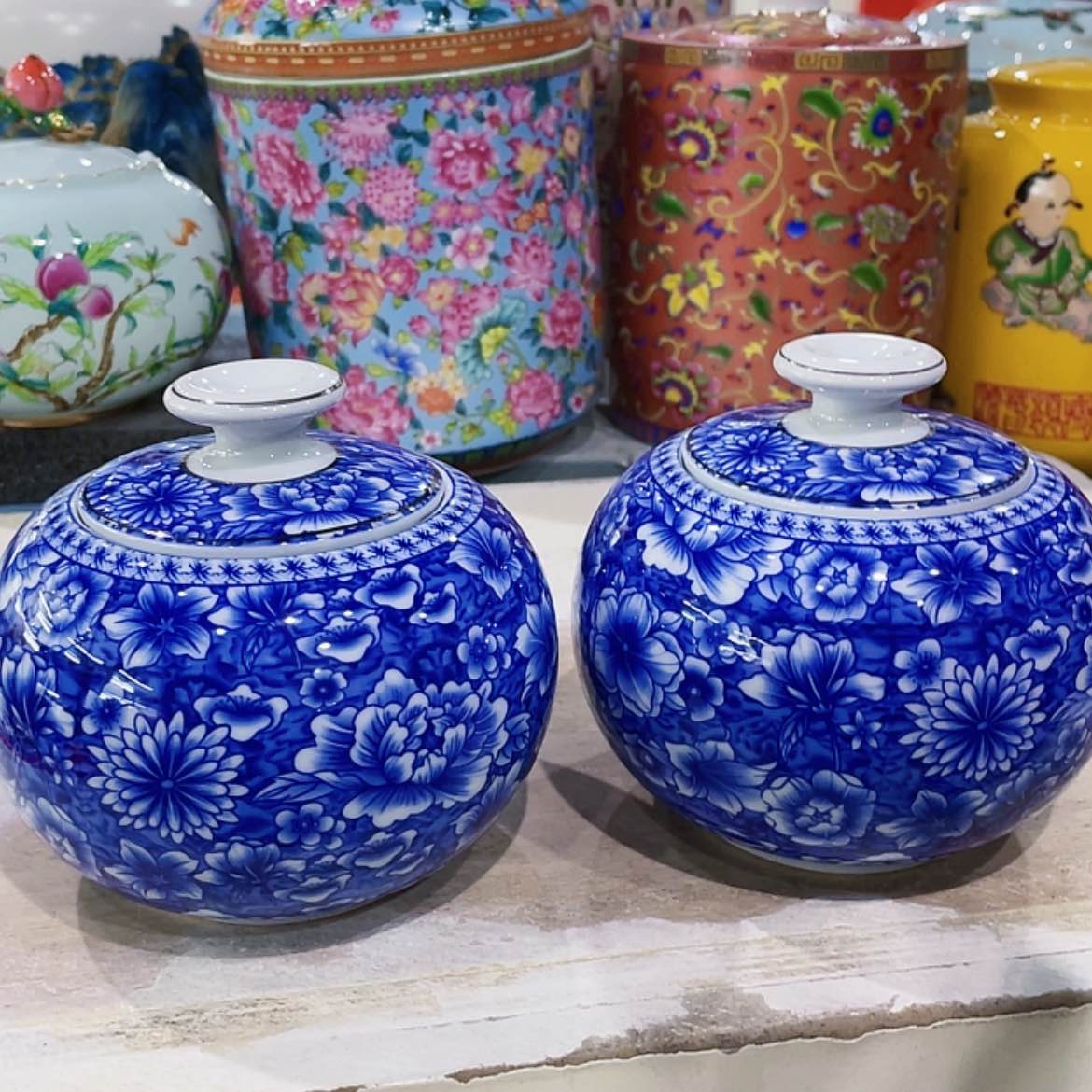 【闪购商品】罐陶瓷茶葉罐密封罐