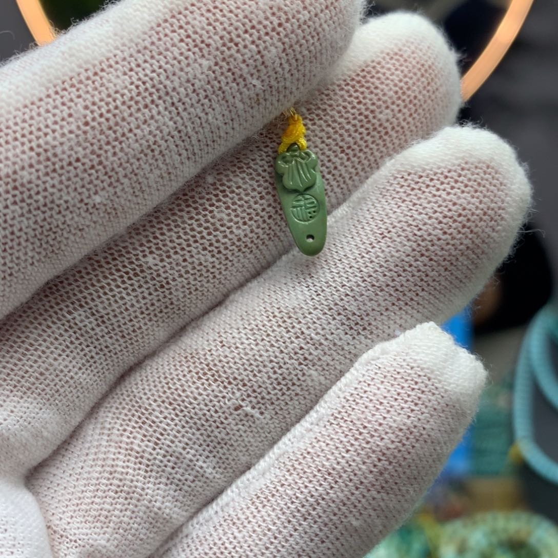 绿松石挂件未镶嵌