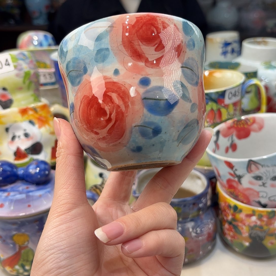 瓷片兔兔好可爱呀打