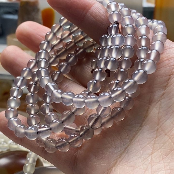 玛瑙/玉髓颈饰合金