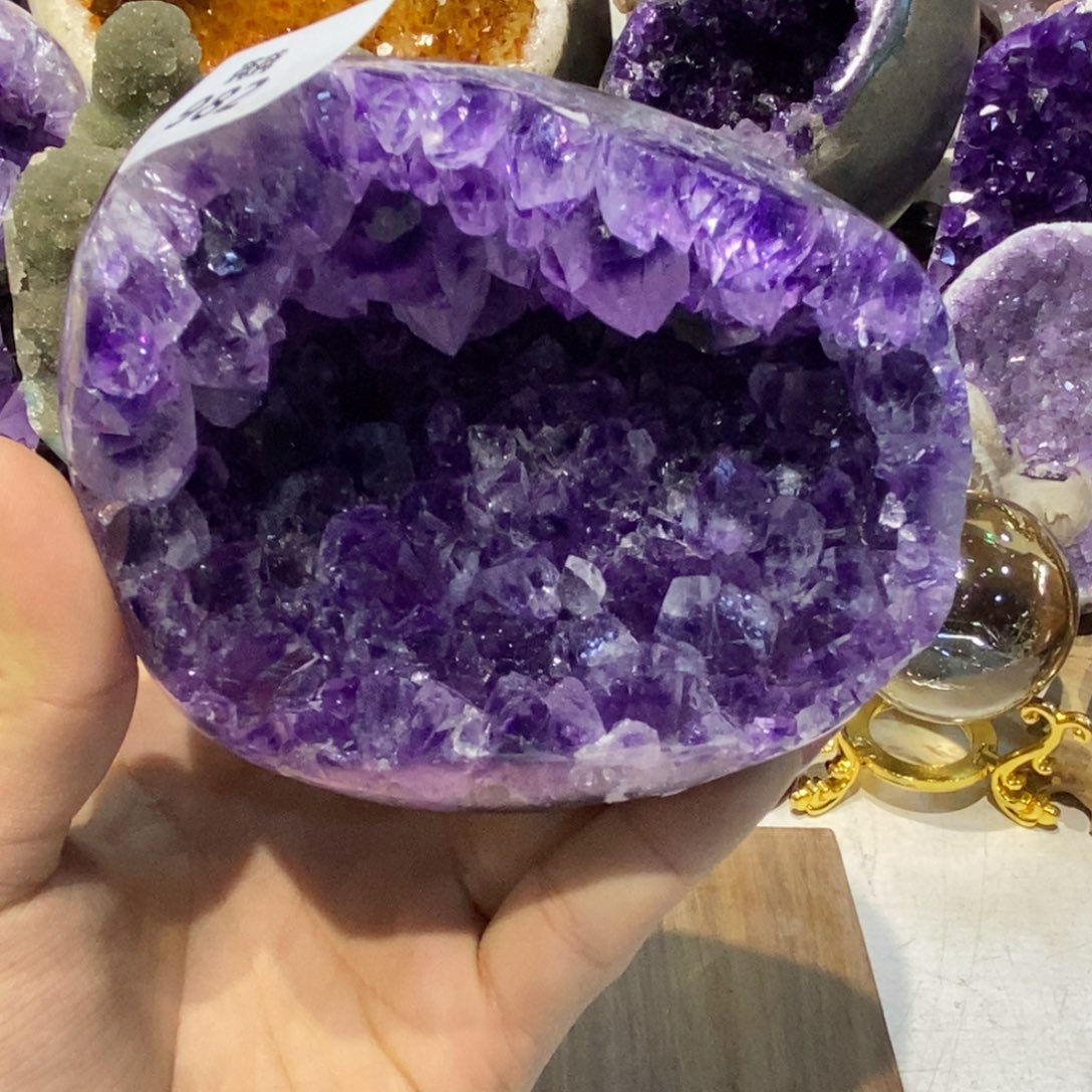 大型摆件（非配饰）未镶嵌紫晶窝窝