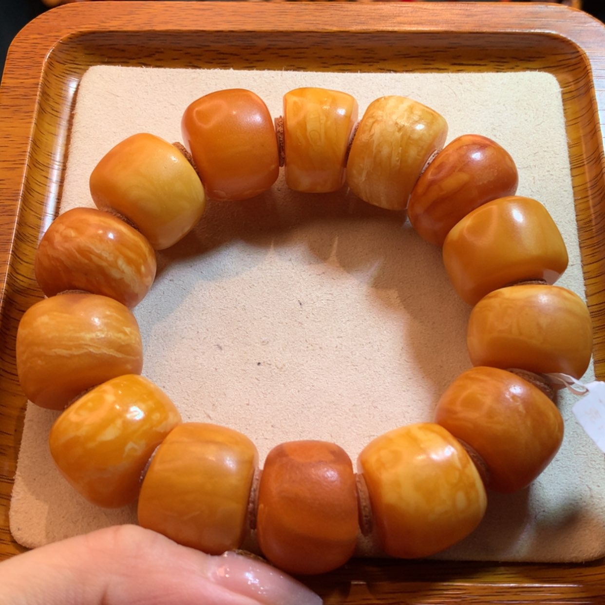 【闪购商品】蜜蜡手串未镶嵌蜜蜡手串
