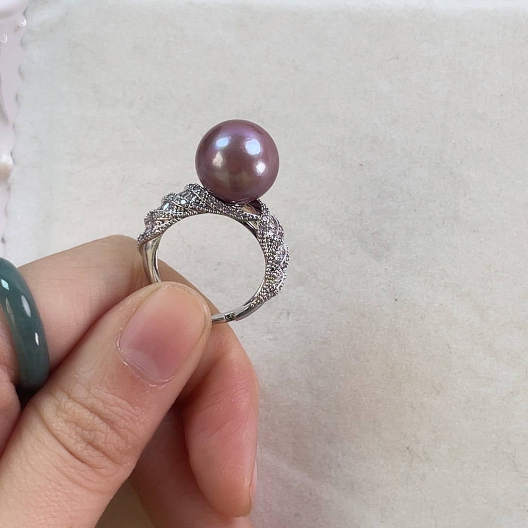 淡水珍珠耳饰未镶嵌