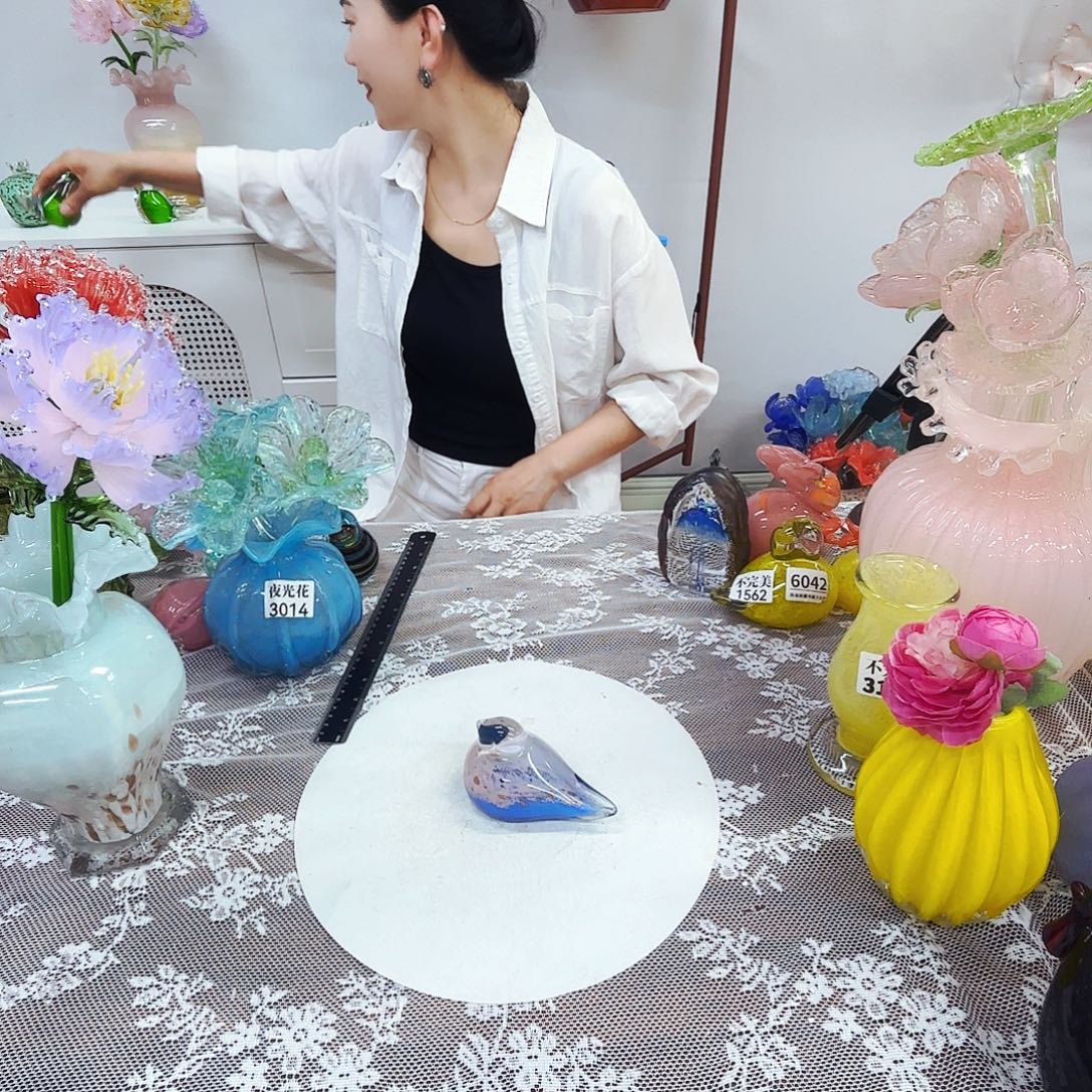 琉璃花瓶花器艺术品