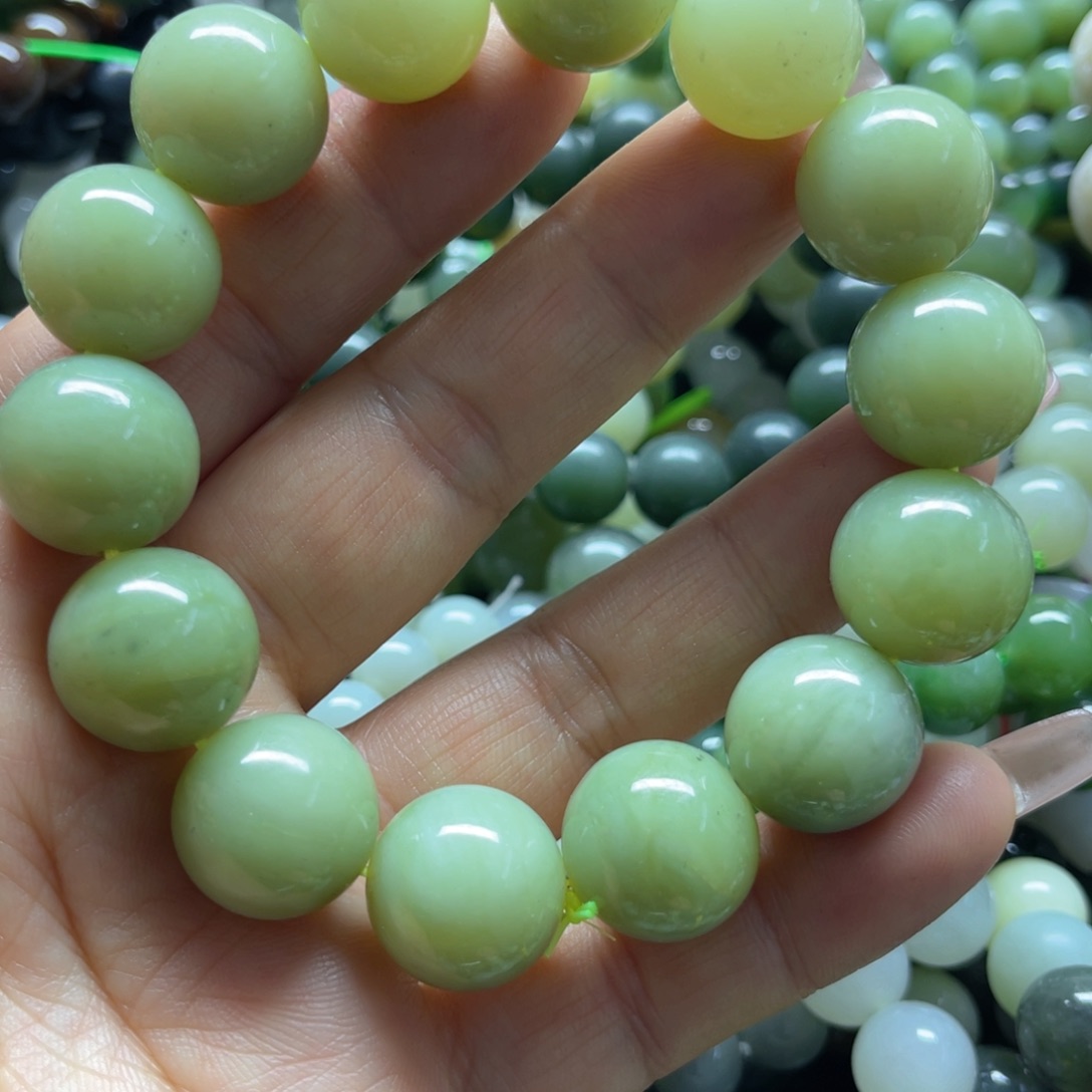 和田玉手链未镶嵌