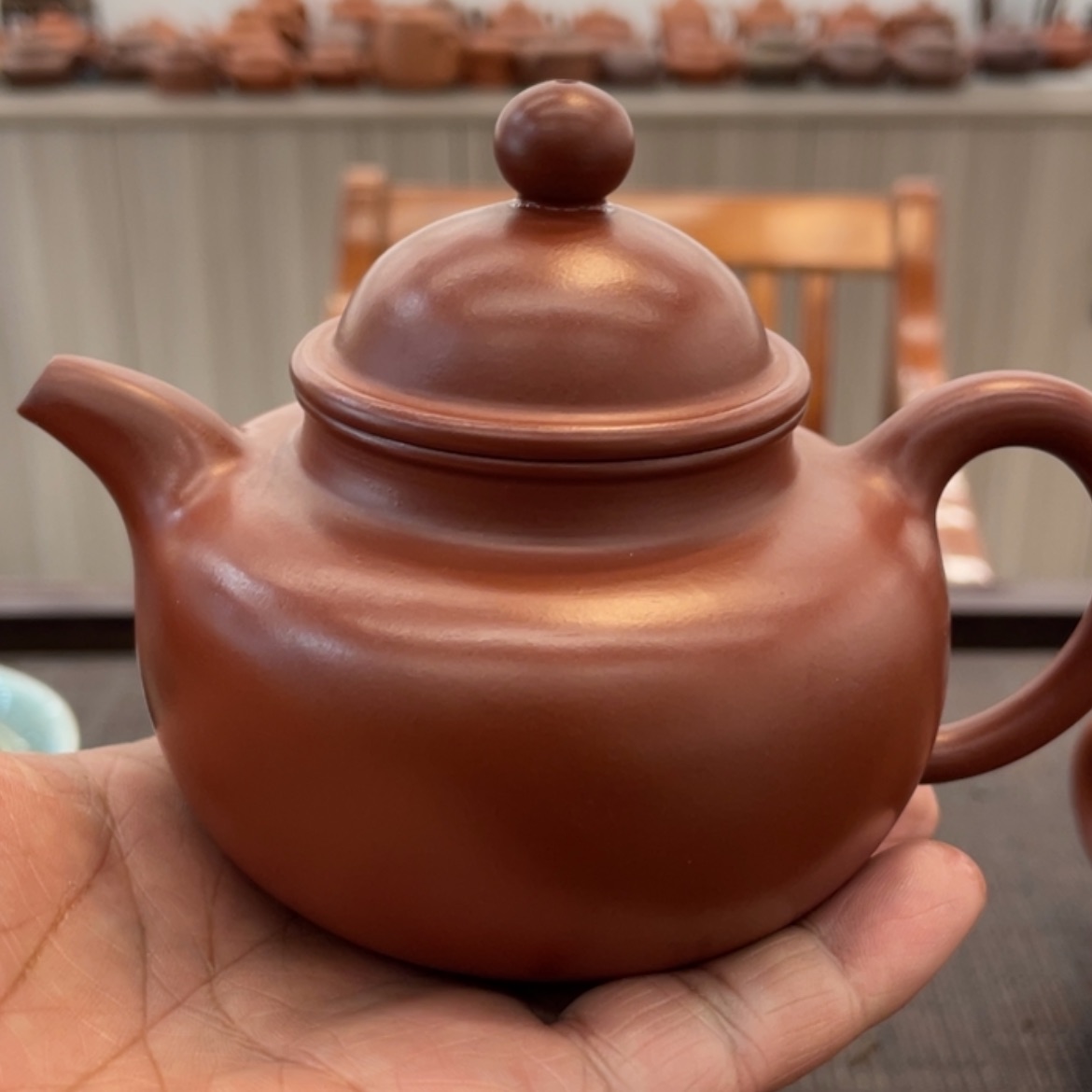 【闪购商品】朱泥茶壶朱泥微瑕全手工