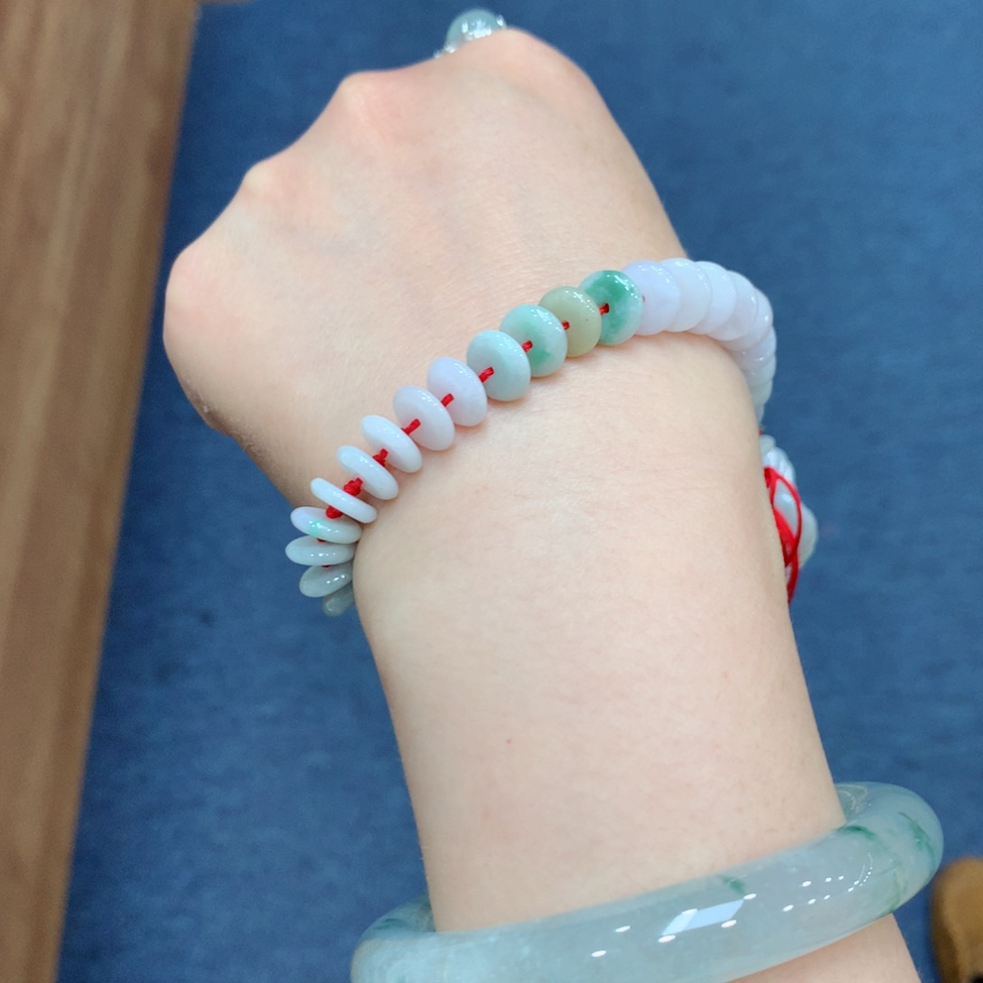 未镶嵌手链翡翠翡翠