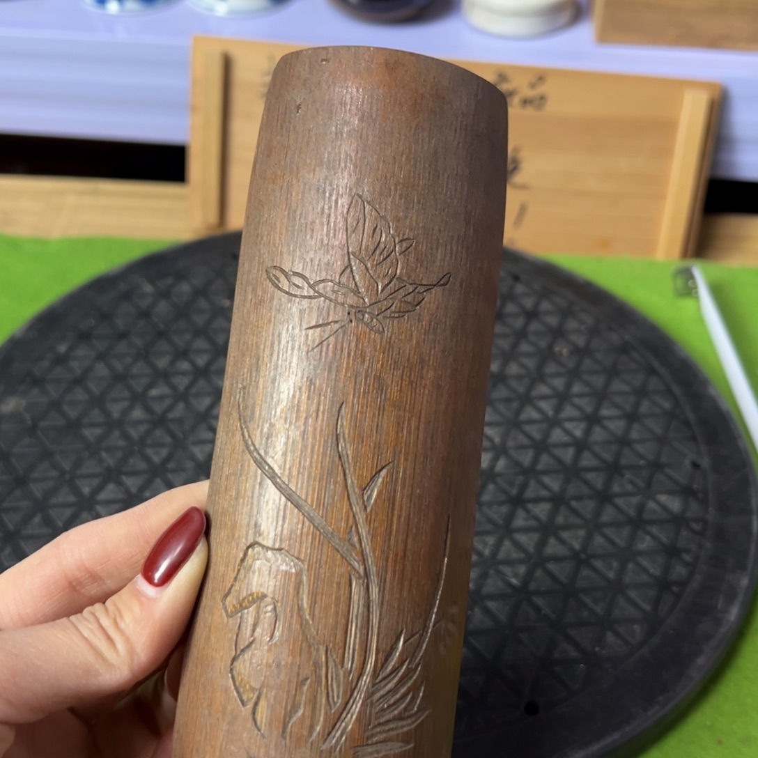 竹默认瑕疵，直播间看细节