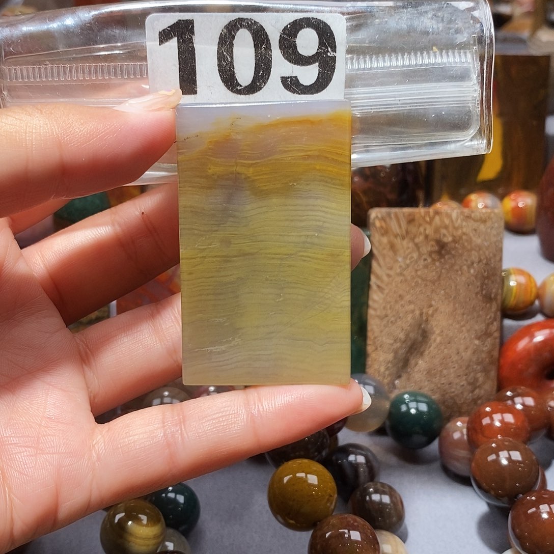 硅化玉天然北票硅化玉吊坠未镶嵌