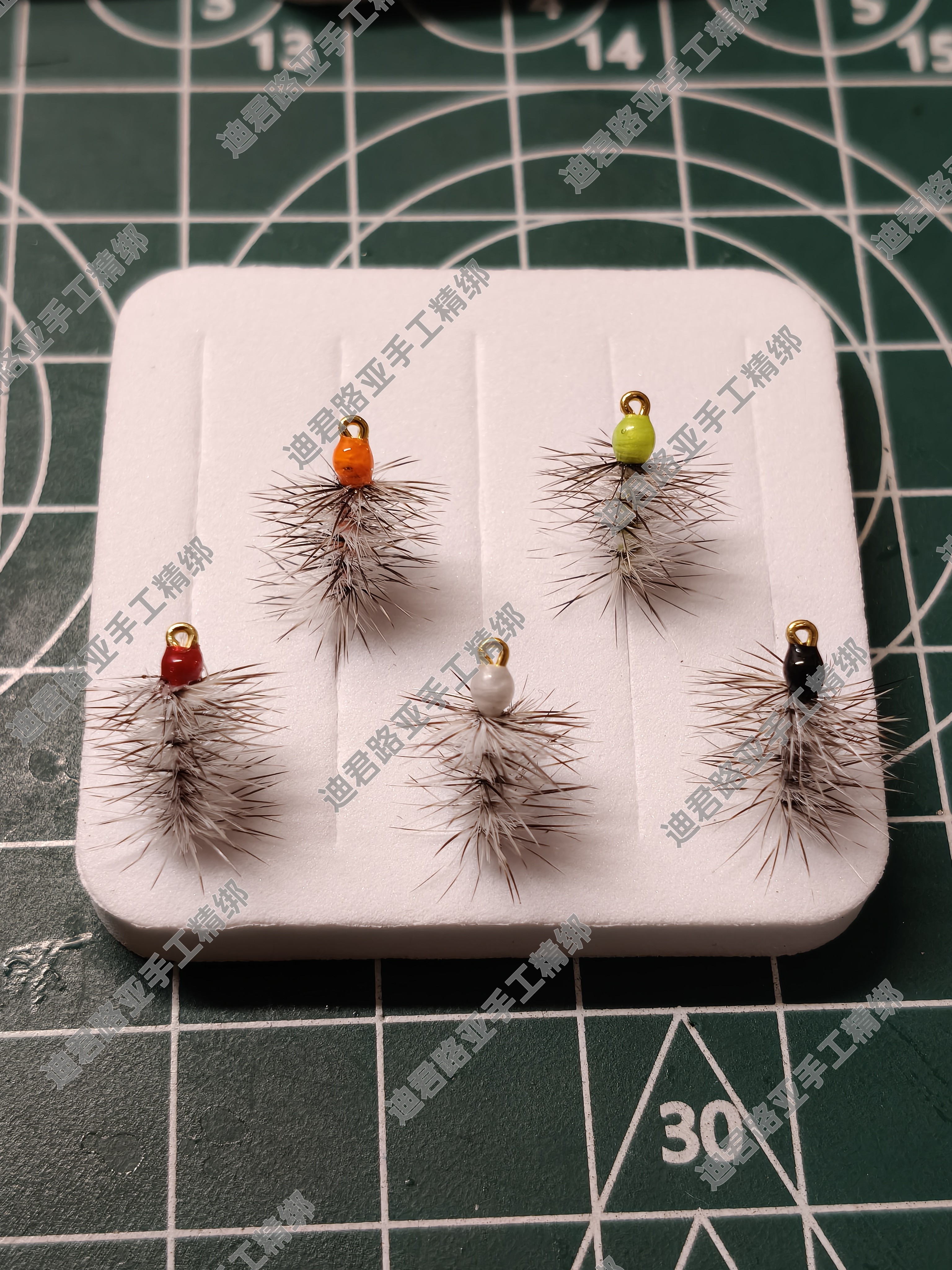 微物溪流路亚蓑羽鸵毛格里菲斯飞蝇钩马口白条桃花溪哥等仿生鱼饵