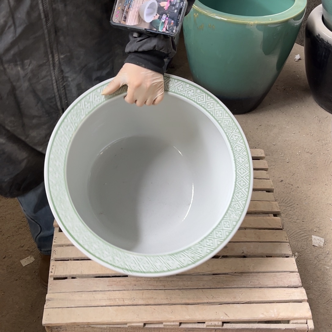 瓷片绿勾莲42.88888888