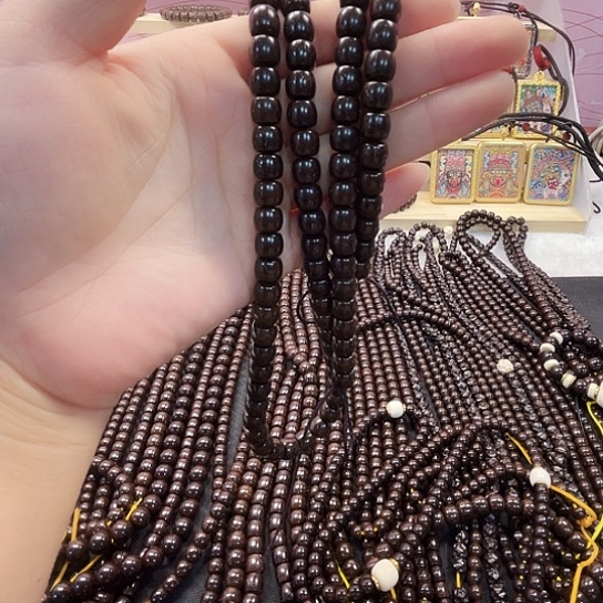 别****非洲檀香手串/手链印尼原生态椰蒂8✖️7老型单圈➕配饰