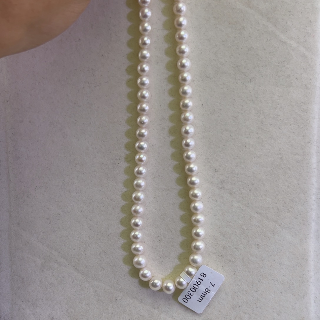 淡水珍珠项链未镶嵌