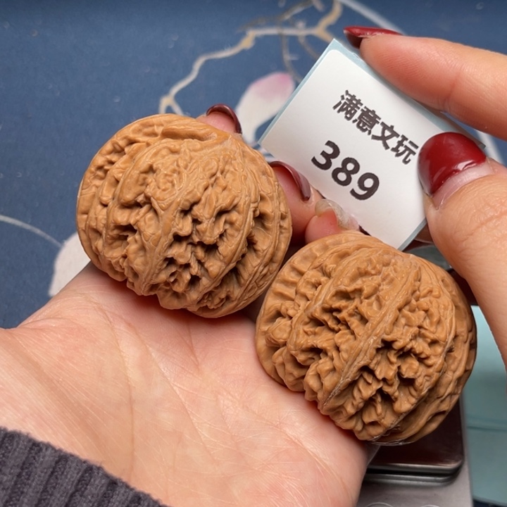 文玩核桃把件粗筋46.389