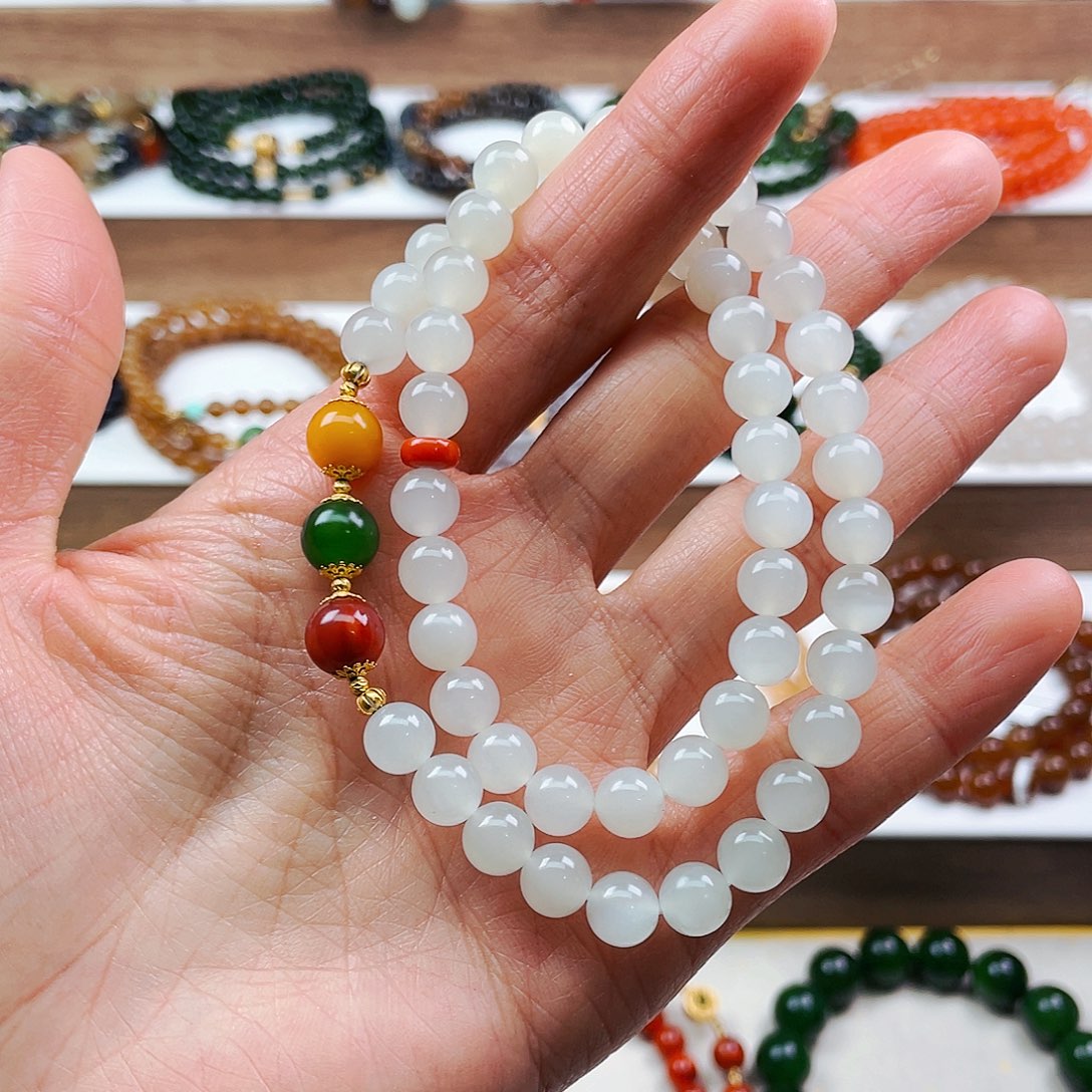【闪购商品】和田玉手串未镶嵌