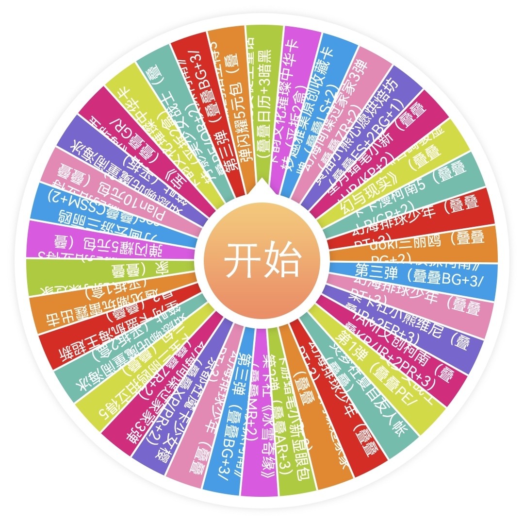 【转盘】 IP大乱斗《叠叠/平拆》收藏卡牌盲盒（国卡）