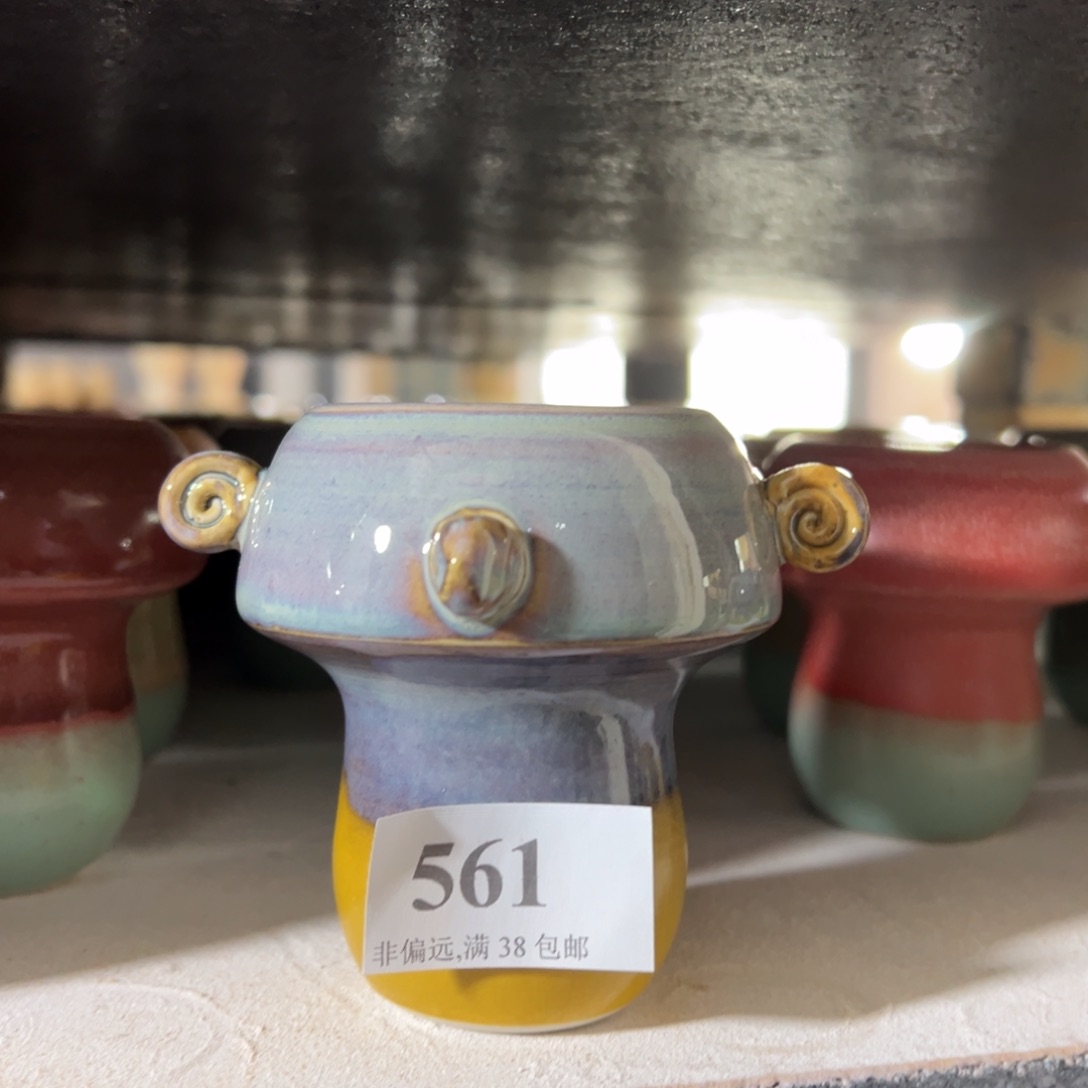 红陶景德镇手工花盆