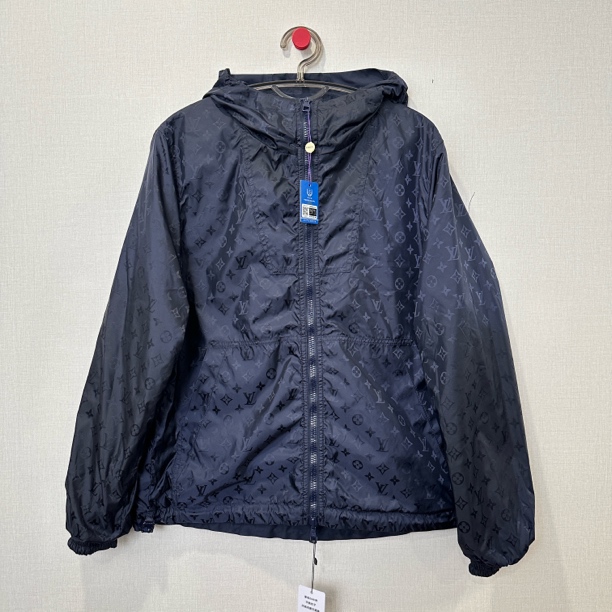 99新 LouisVuitton/路易威登 别针双面满印外套/尺码44/编号11700