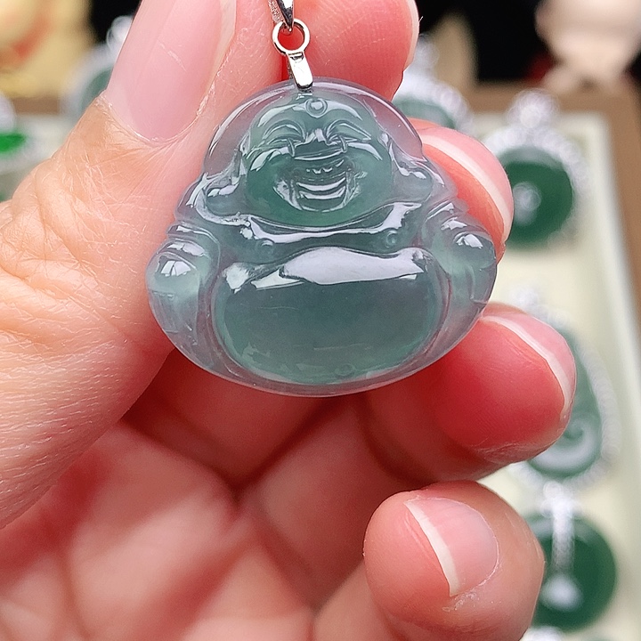 颈饰未镶嵌翡翠吊坠