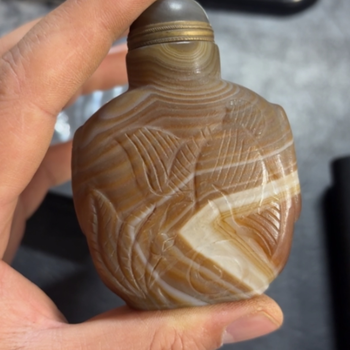 【闪购商品】紫金钵盂菩提把件