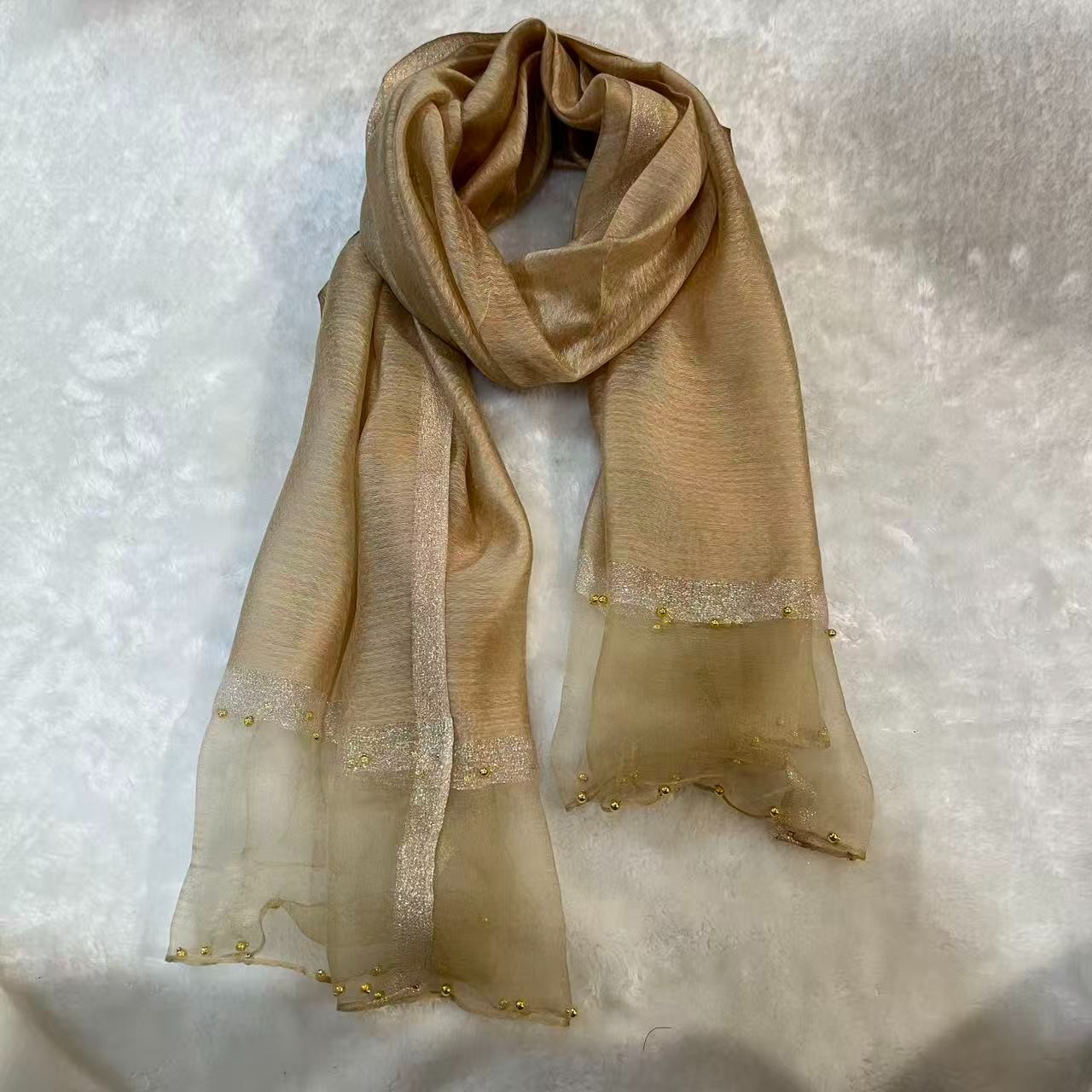 新款定制披肩围巾女士丝巾23