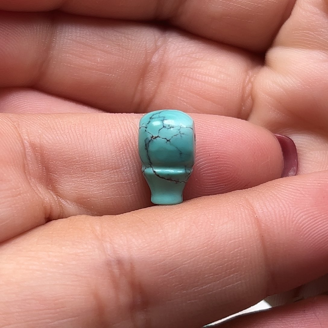 绿松石珠宝半成品未镶嵌李*白