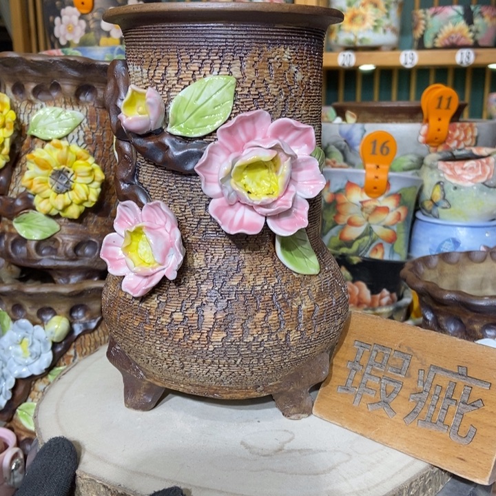 红陶景德镇艺术手绘作品