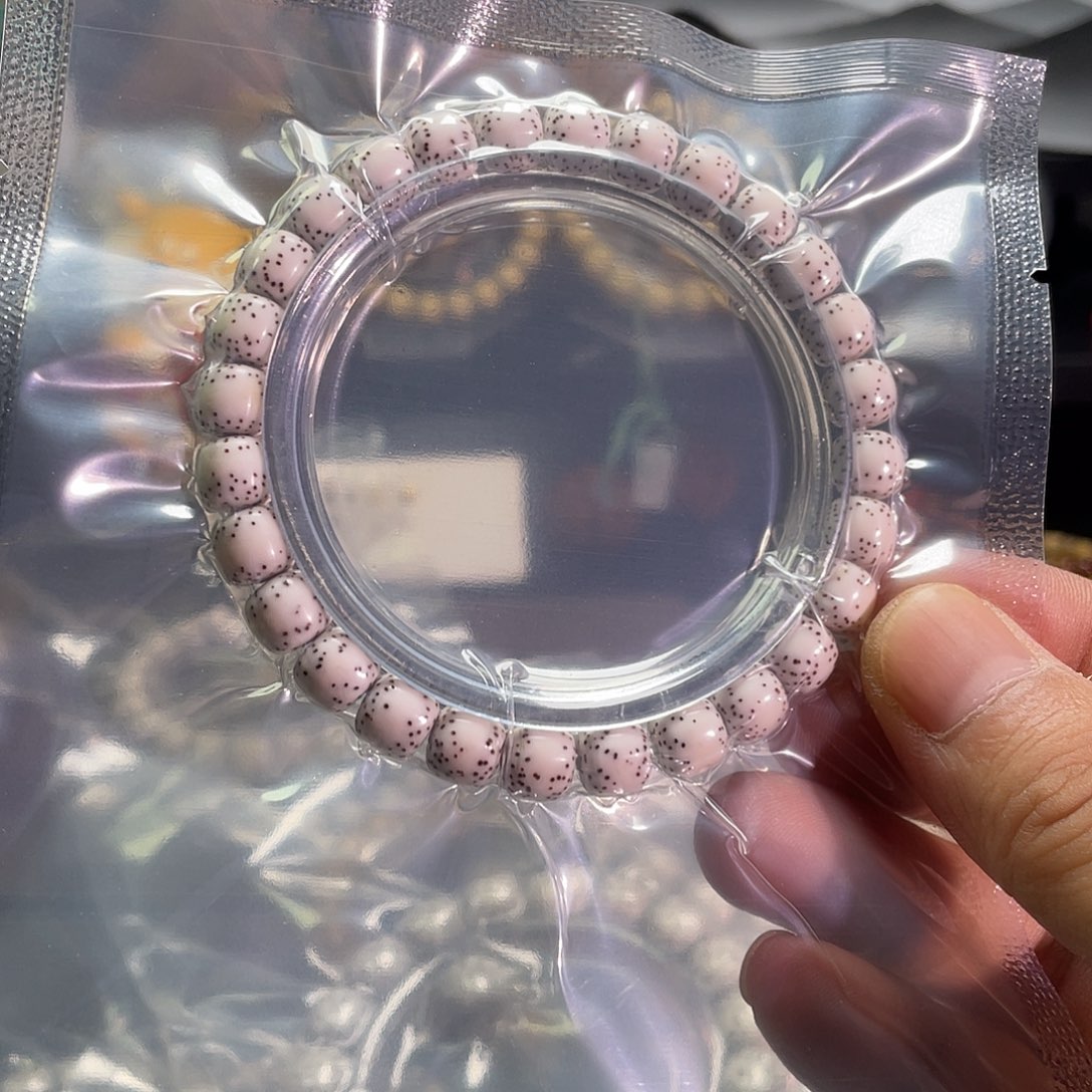 手串星月菩提栀*寒原生态星月菩提原白手串8.7