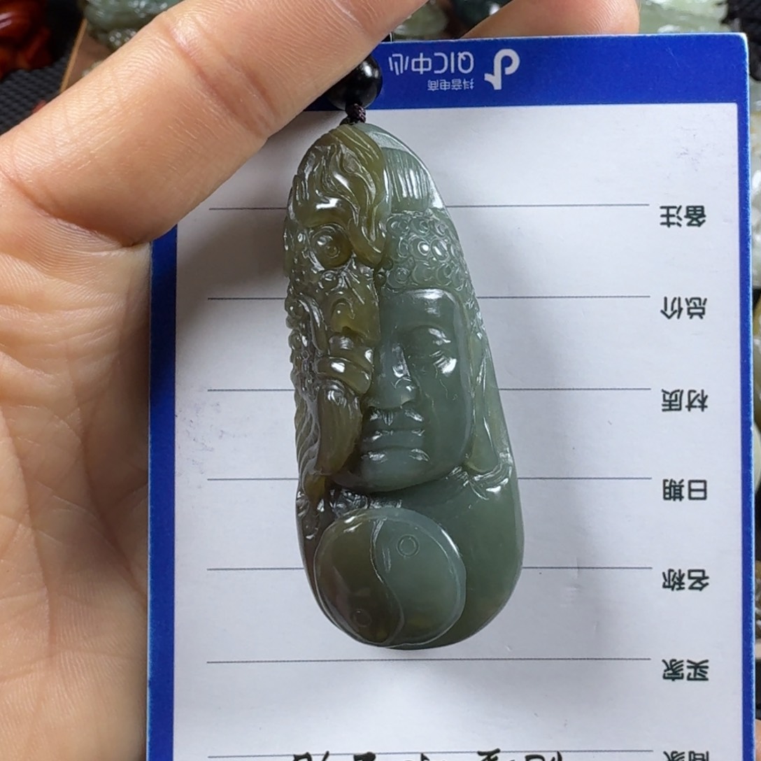 和田玉挂件未镶嵌