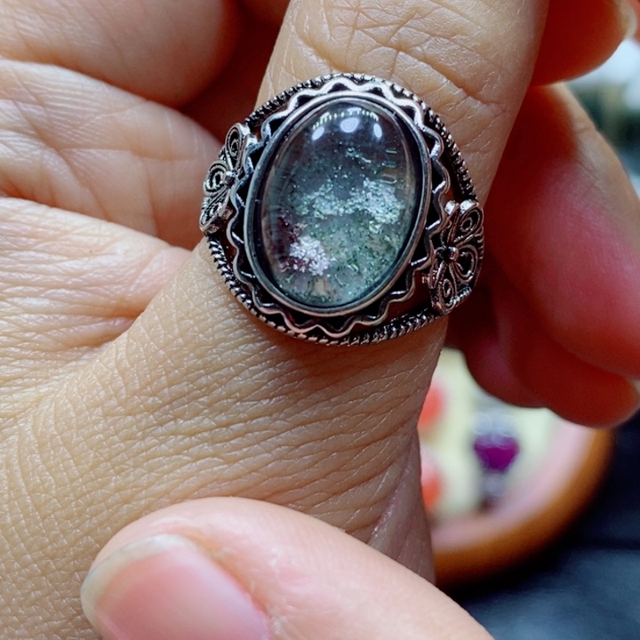 水晶戒指未镶嵌水晶