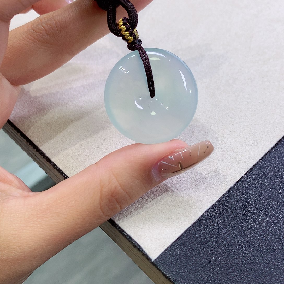 翡翠未镶嵌吊坠(不含链)27.8-5.8