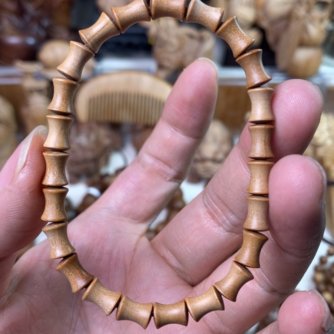 檀香木手串/手链0.6×0.8竹节