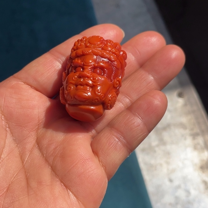 南红玛瑙吊坠未镶嵌