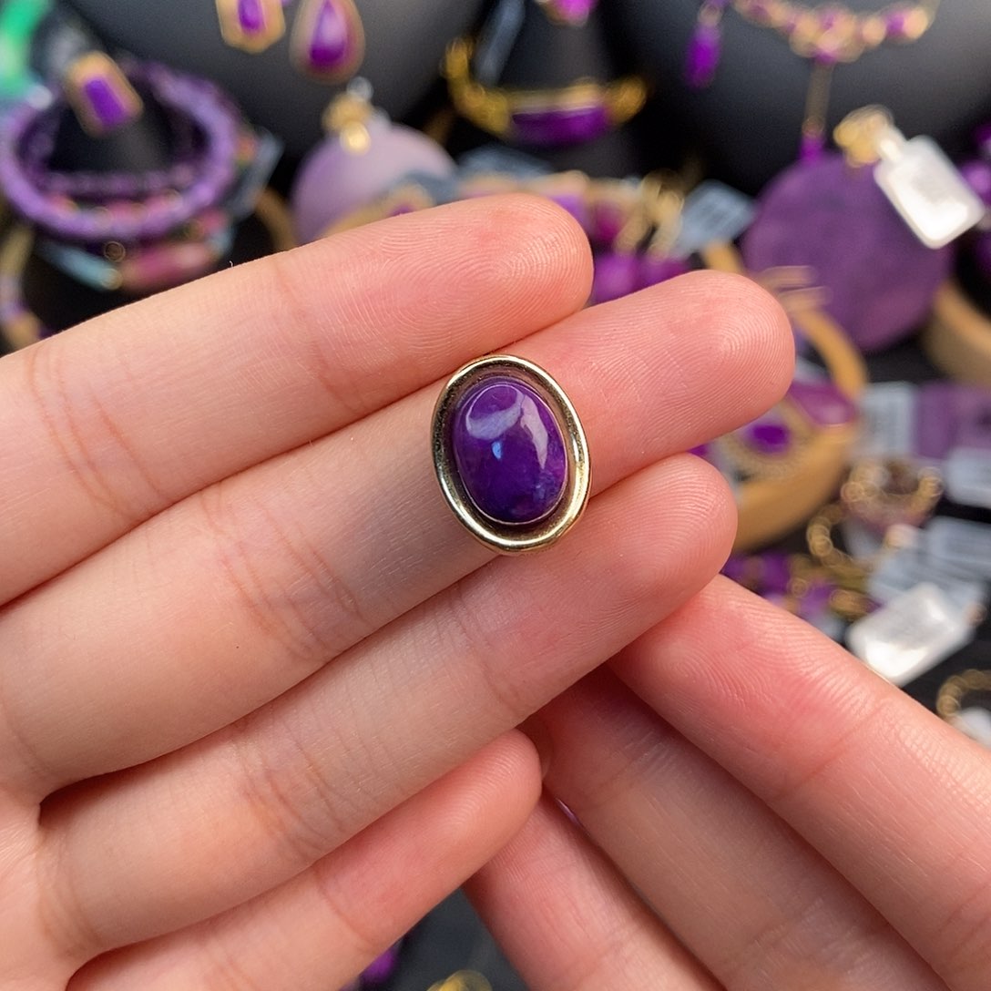 18K金镶嵌苏纪石（舒俱来）潘潘