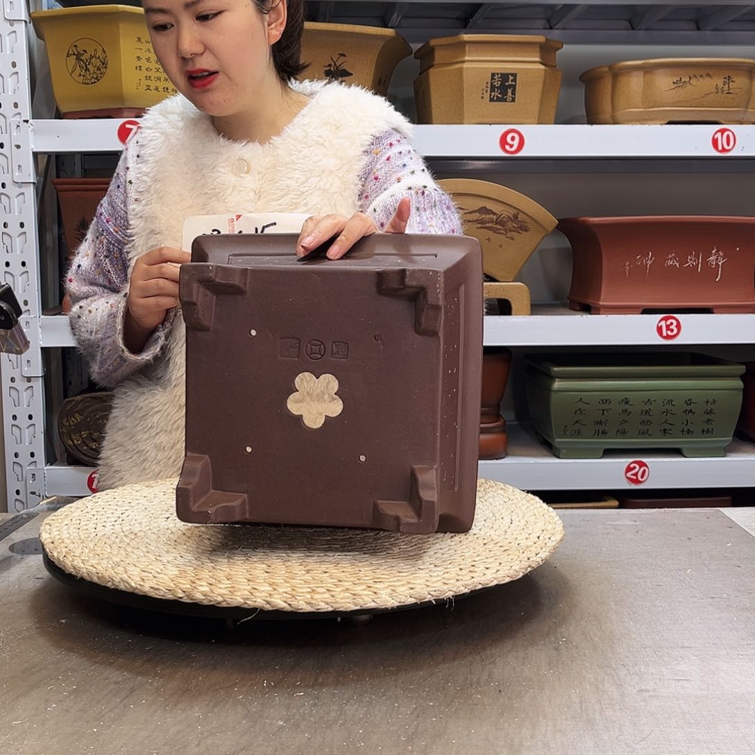 紫砂花盆紫砂花盆