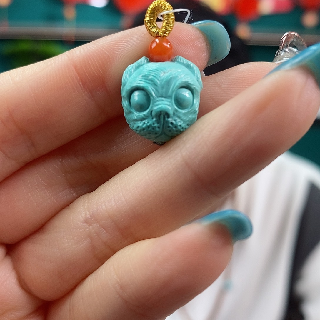 绿松石珠宝奇石未镶嵌