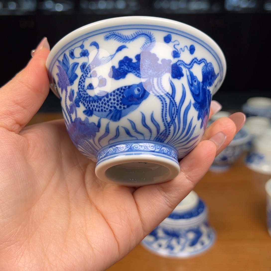 杯子景德镇陶瓷刘建锋窑现场