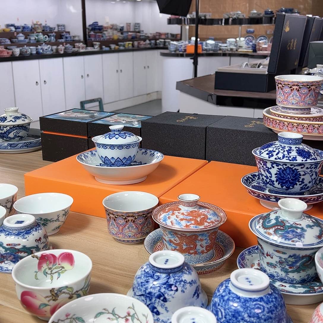 盖碗全场景德镇景德镇景德镇陶瓷